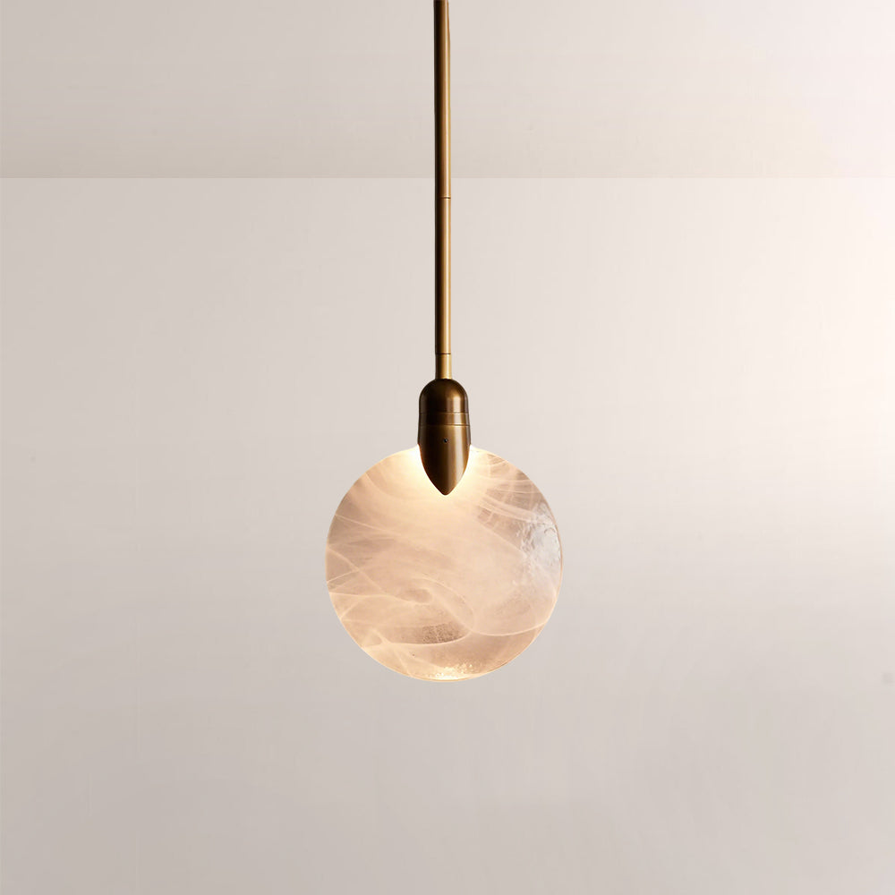 Lyle Orb Single Disc Pendant Light