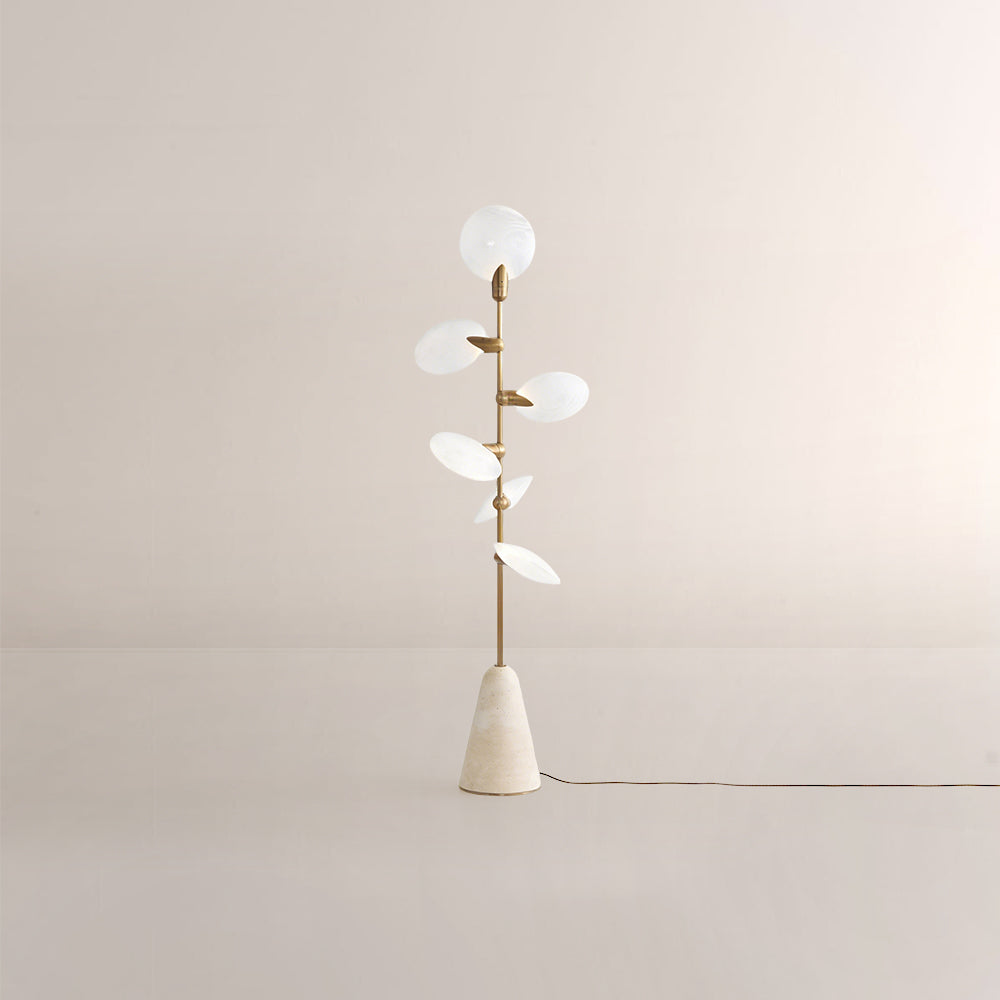 Lyle Organic Leaf Floor Lamp