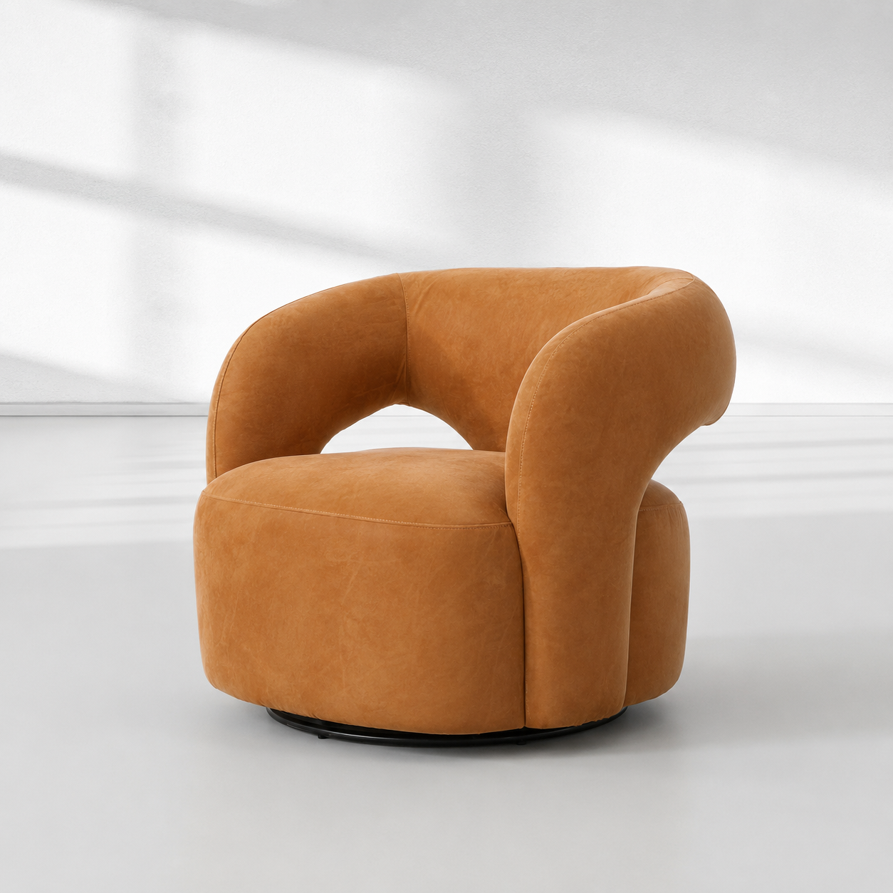 Rove Upholstered Swivel Accent Chair