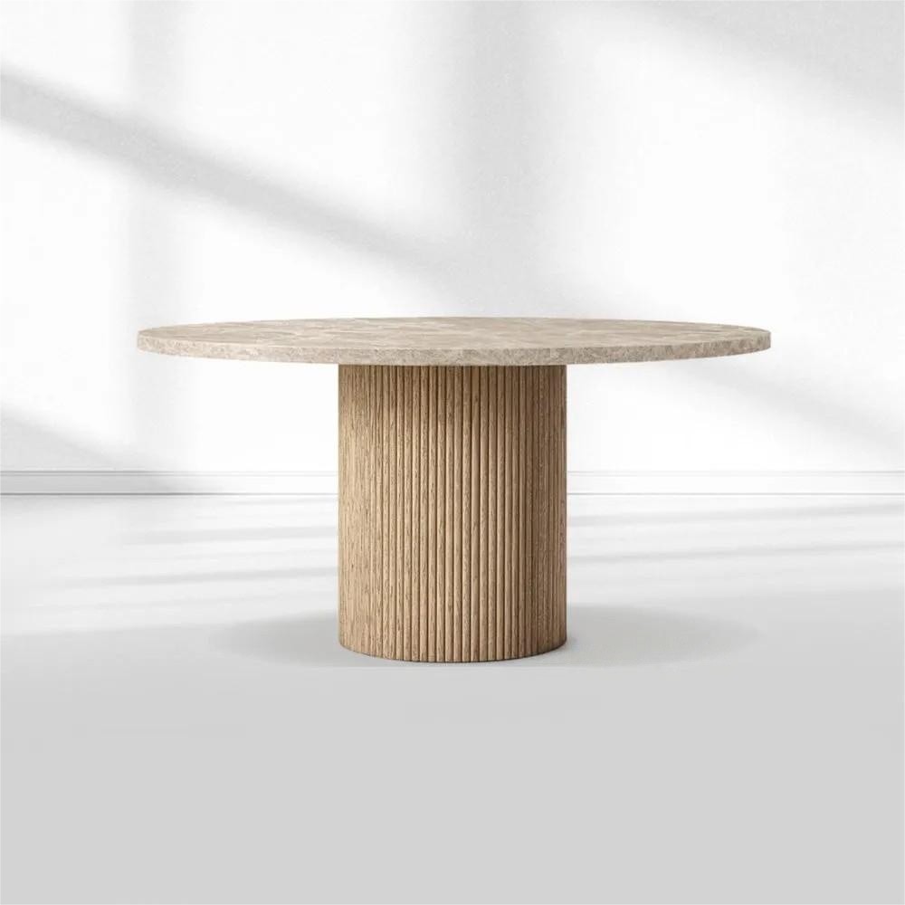 MulRegal Stone Round Dining Table