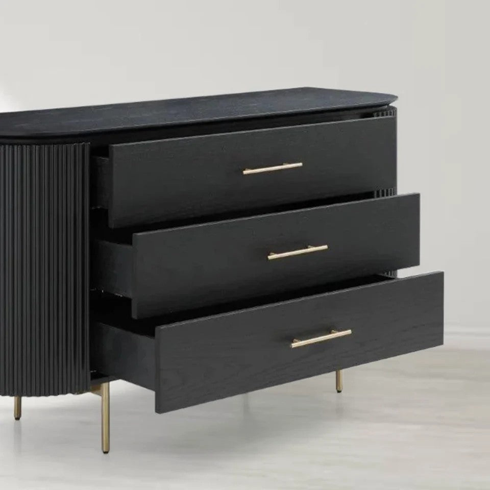 Natura 3 Drawer Dresser For Living Room