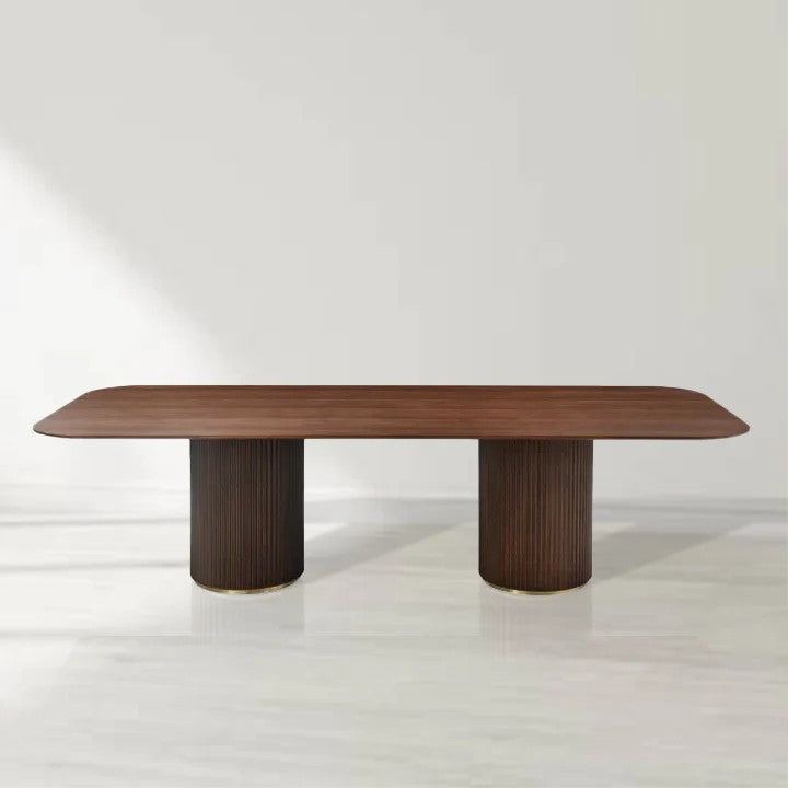 Natura Dining Table 110“W For Dining Room 