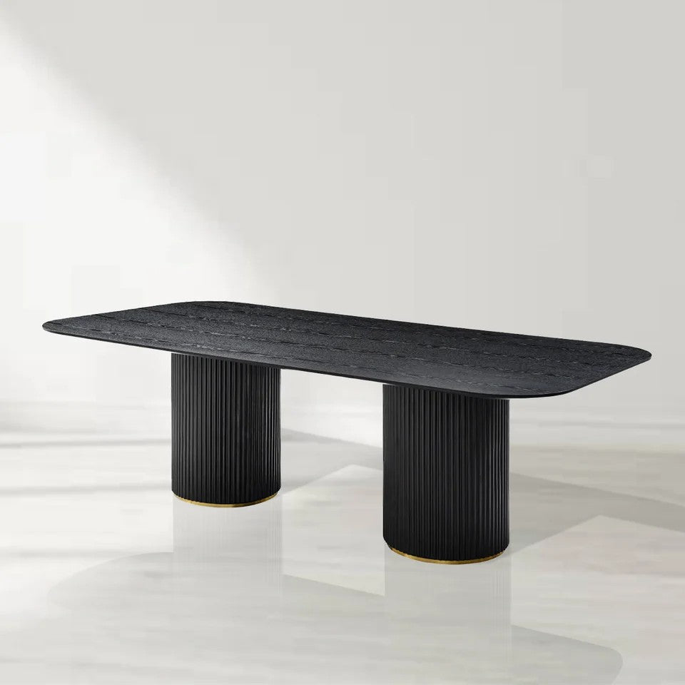 Natura Dining Table 110“W For Dining Room 