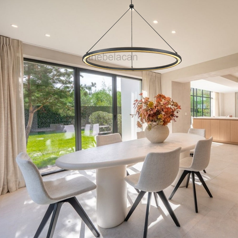 Peral Round Chandelier 36"/48"/60" - thebelacan