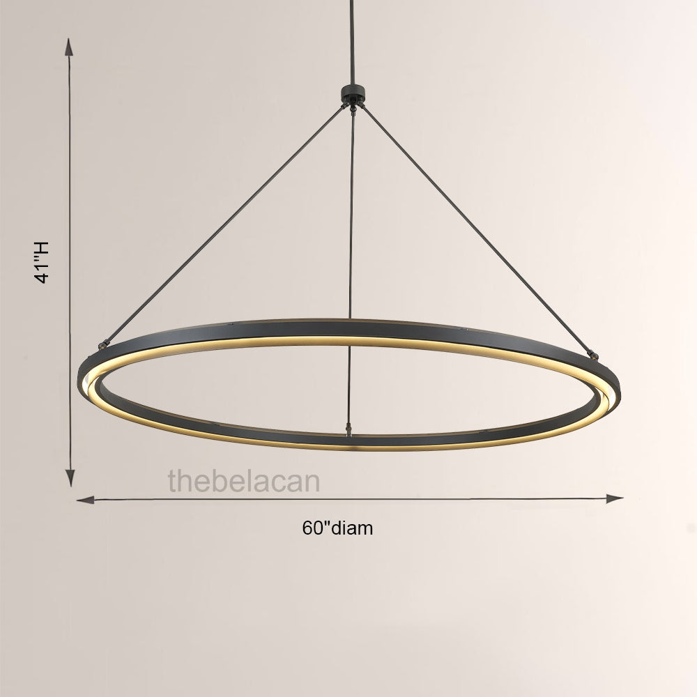 Peral Round Chandelier 36"/48"/60" - thebelacan