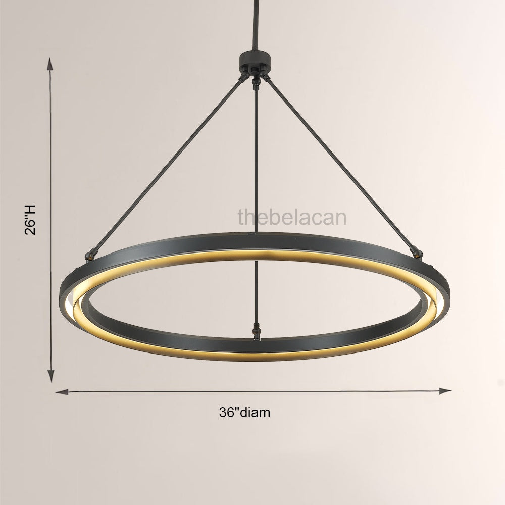 Peral Round Chandelier 36"/48"/60" - thebelacan