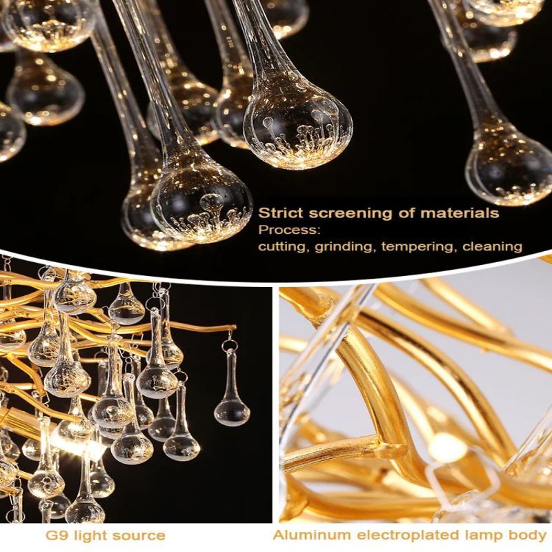 Rain Dining Room Branch Chandelier - thebelacan