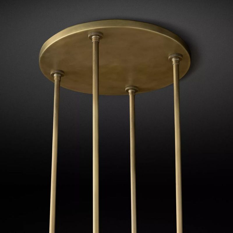 Ravelle Round Chandelier 36" - thebelacan