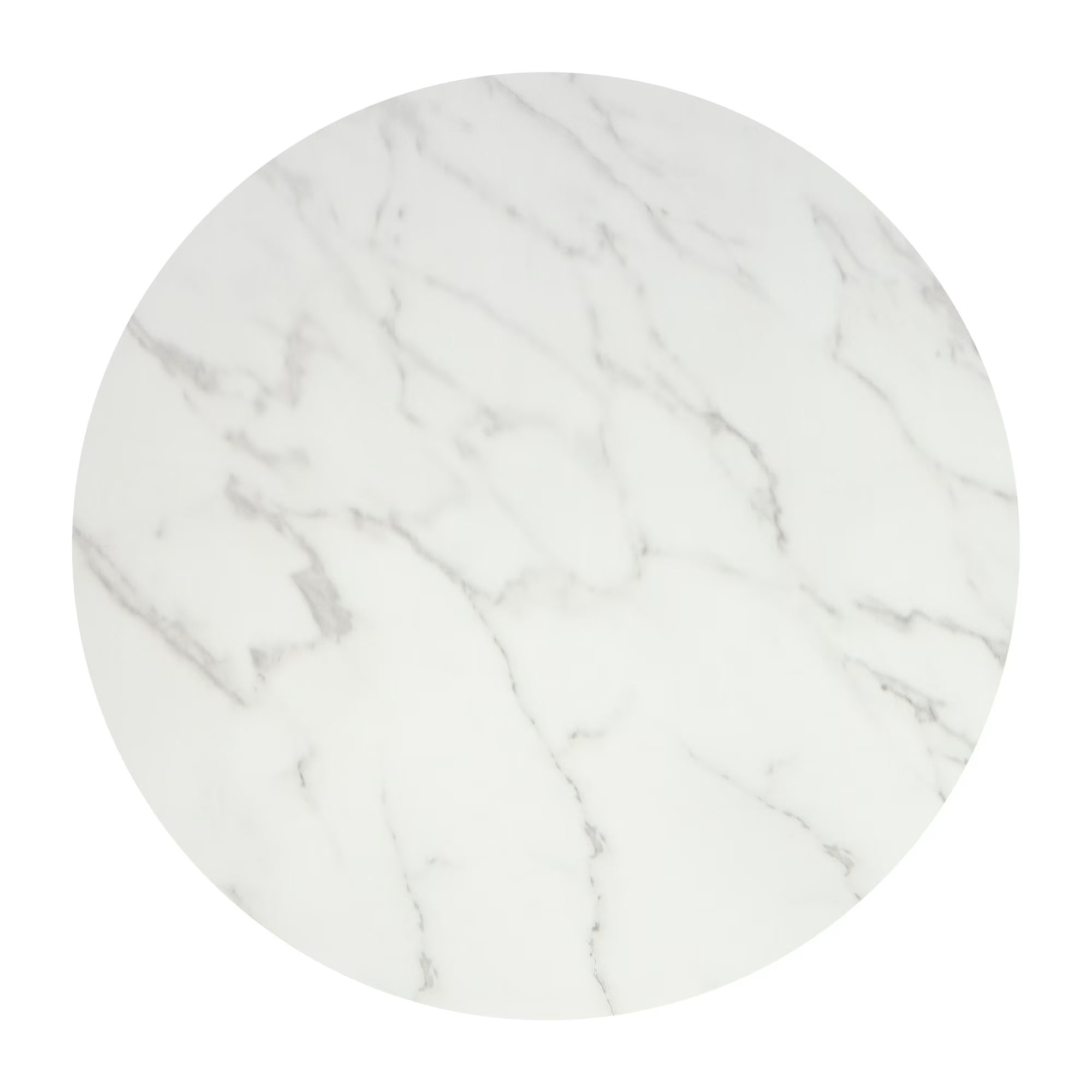Riven Round Marble Coffee Table
