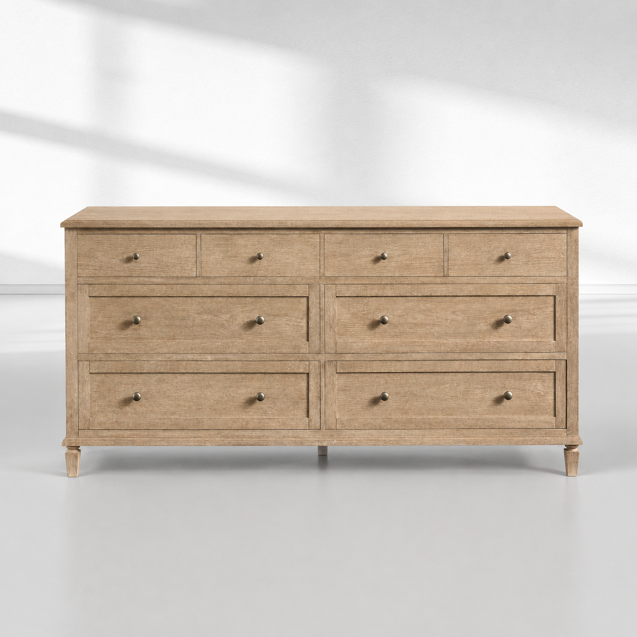 Ruston 8-Drawer Oak Dresser