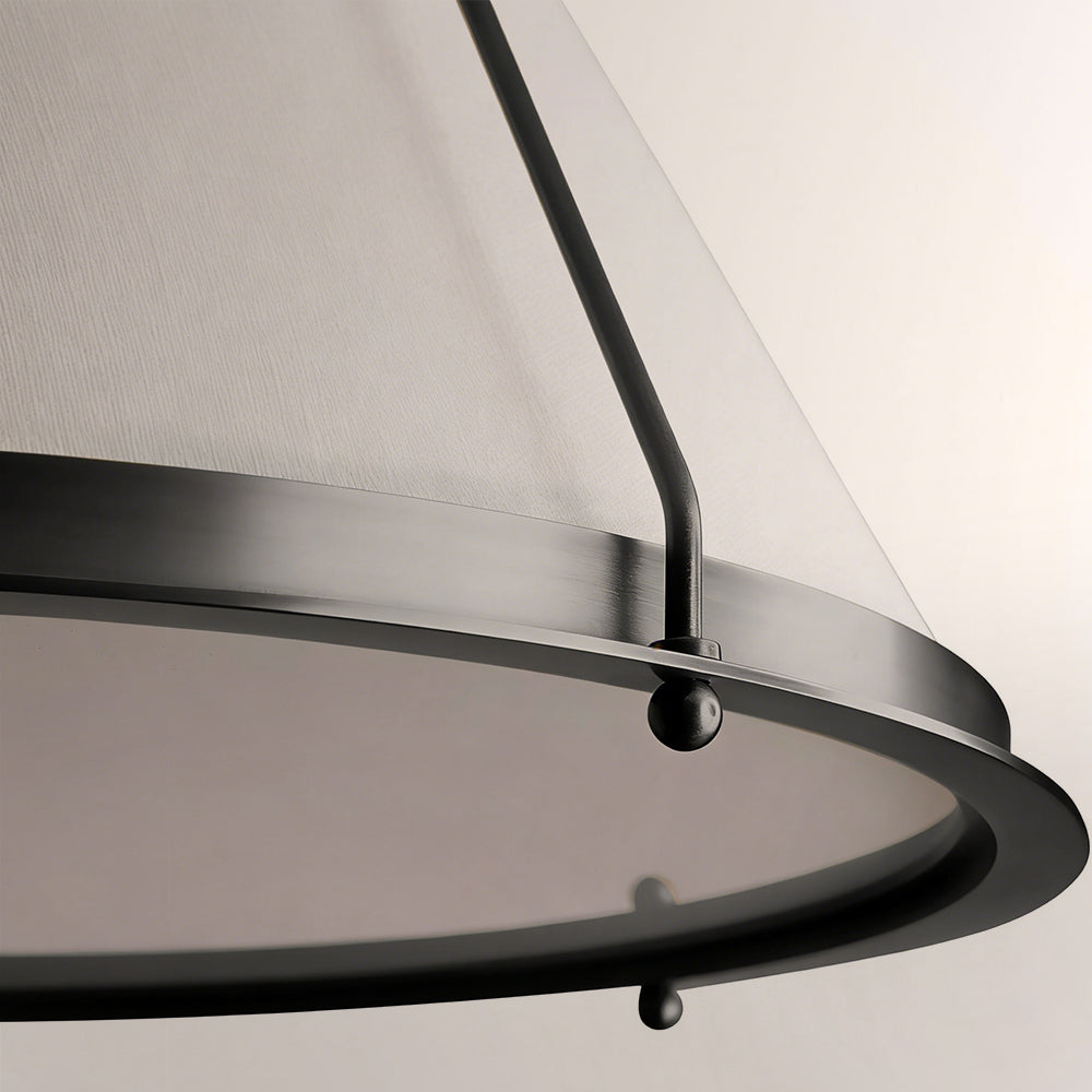 Sheriz Linen Flush Mount