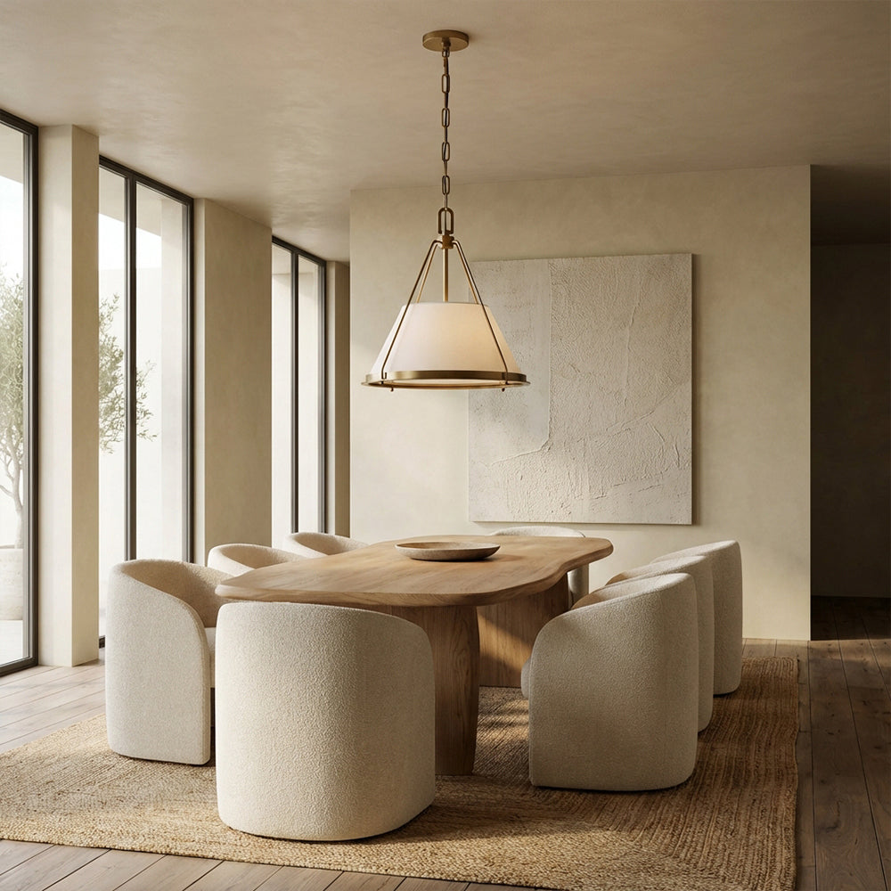 Sheriz Linen Pendant Light