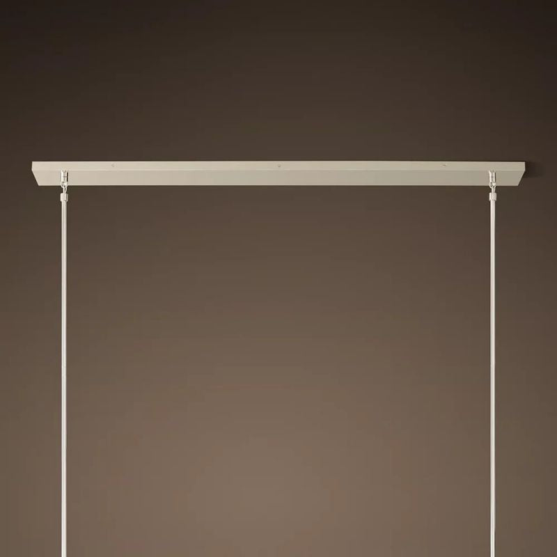 Kristina Glass Linear Chandelier 48''