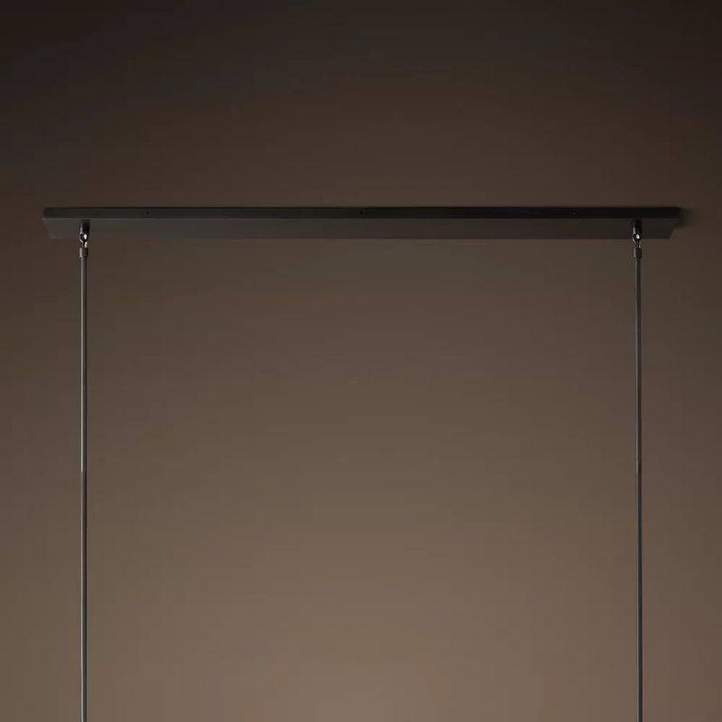 Kristina Glass Linear Chandelier 48''