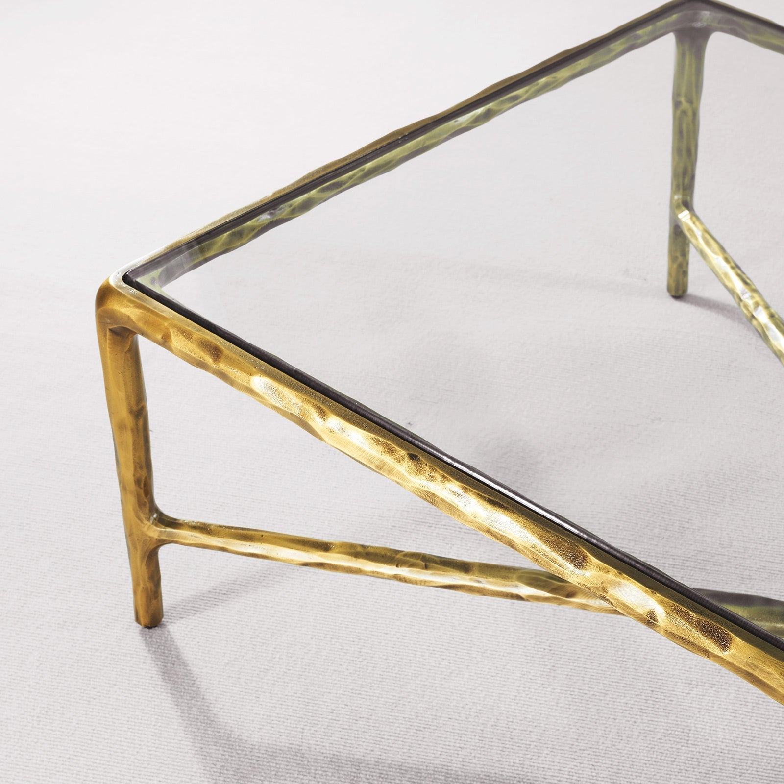 Thaddeus Glass Rectangular Coffee Table