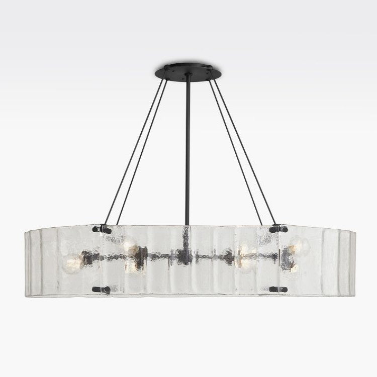 Willamette Oval Crystal Chandelier 48"