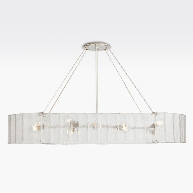 Willamette Oval Crystal Chandelier 60"