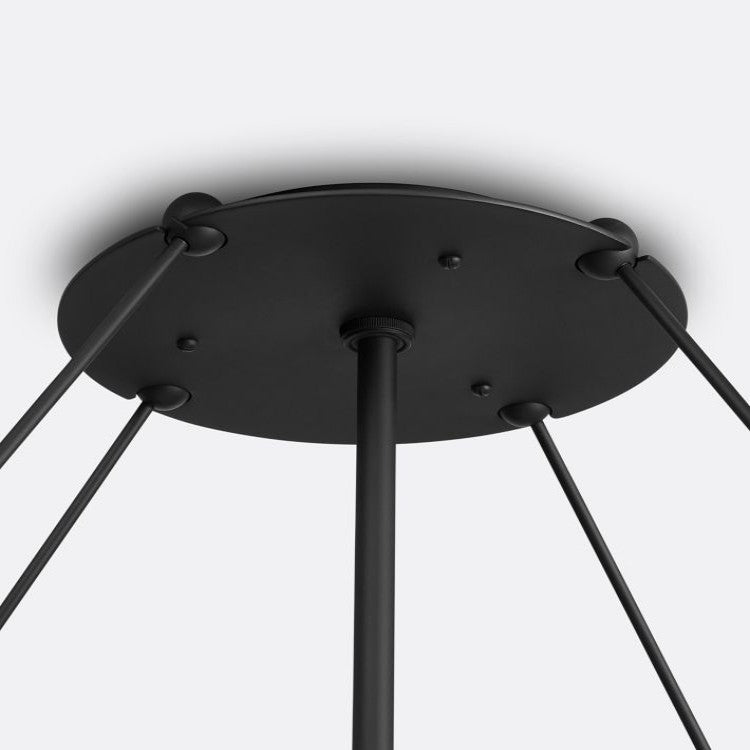 Willamette Round Crystal Chandelier  48"