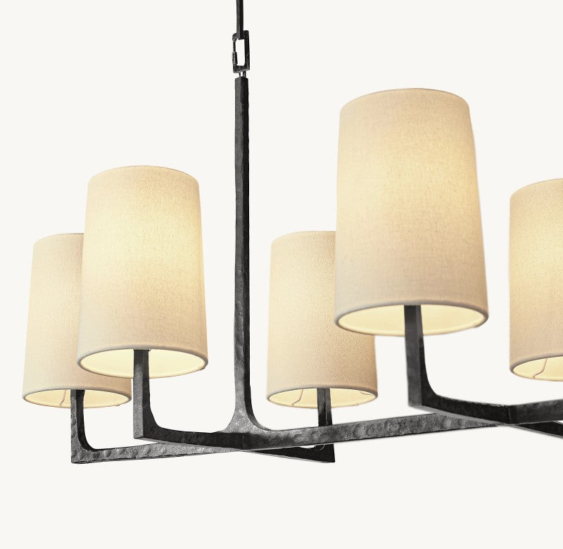 Wright Linear Chandelier 54"L 72"L