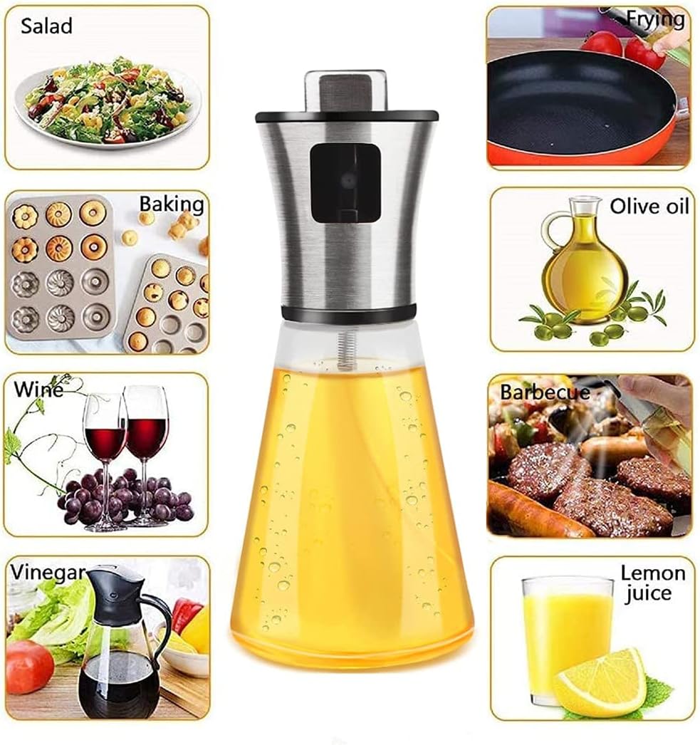 Oil Sprayer,Oil Spray Bottle for Cooking, BBQ, Salad, Baking, Roasting, Kitchen Tools