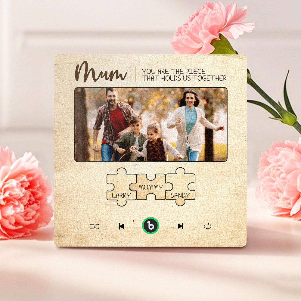 Imanes Personalizados Para Nevera Con Canciones, Sin Marco, Fridgebeats, Que Reproduce Música Con Nombres, Regalos Para El Día De La Madre. - GiftlabES