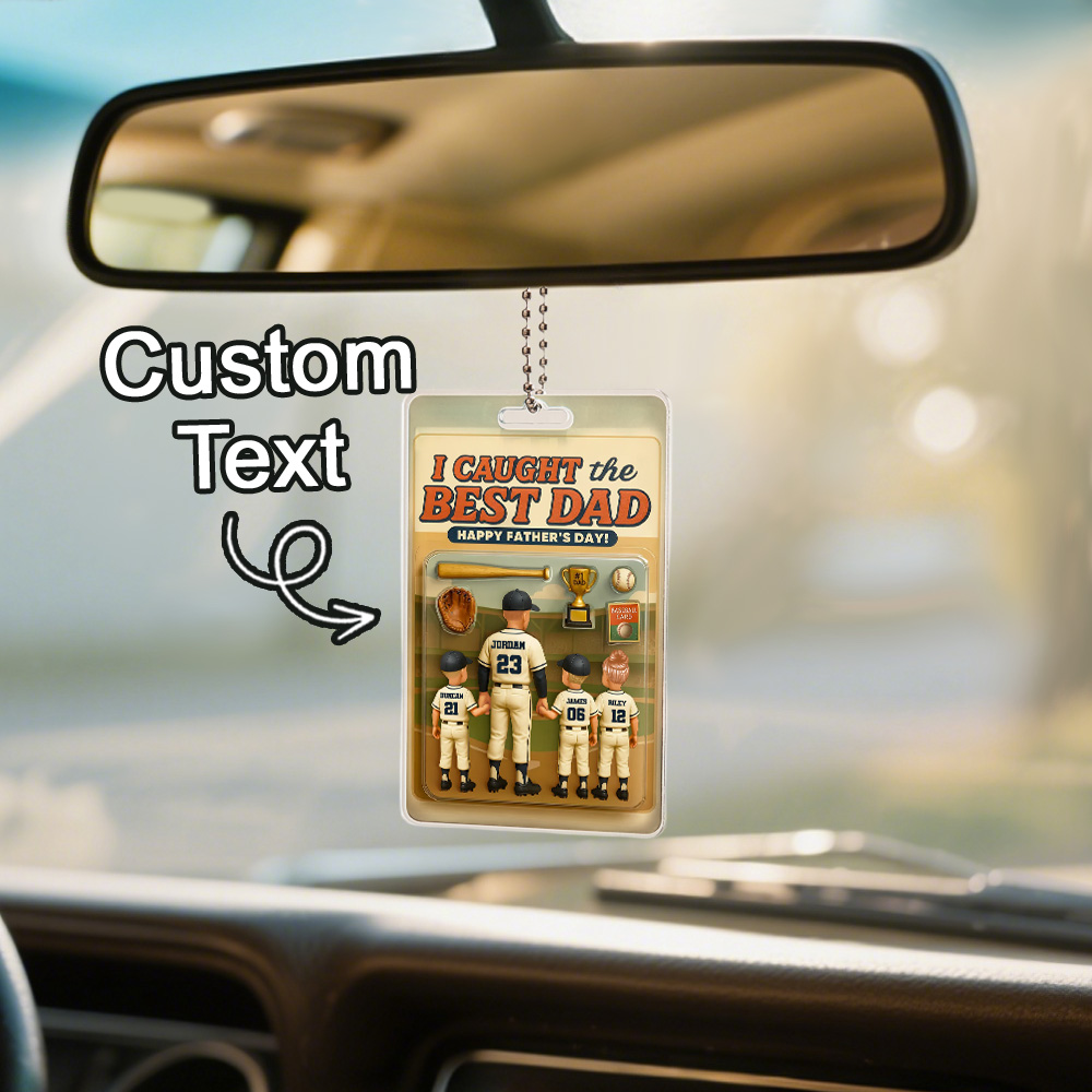 Paquete De Figuras De Acción Con Efecto 3d Personalizado, Empaque Estilo Caja De Juguete, Regalo Artístico, Colgador De Coche Acrílico Personalizado, Regalo Para Papá - GiftlabES