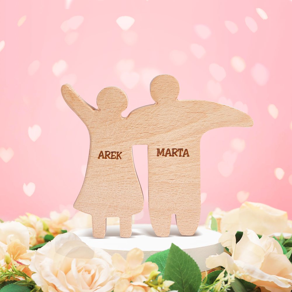 Regalos Del Día De San Valentín, Rompecabezas Familiar De Madera Personalizado, Decoración, Regalos Con Nombre Personalizados Para Cualquier Ocasión - GiftlabES