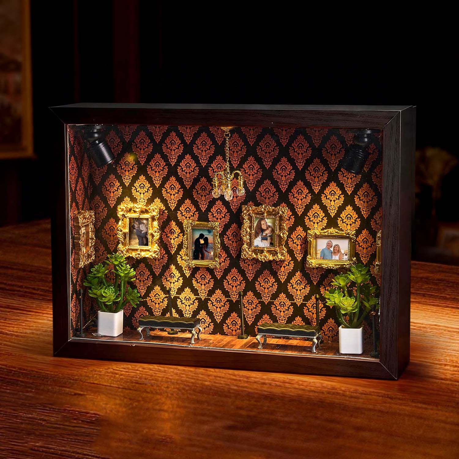 Museo De Fotos Personalizado Con Marco, Mini Museo, Regalos Significativos, Regalo De San Valentín, Regalo De Aniversario - GiftlabES