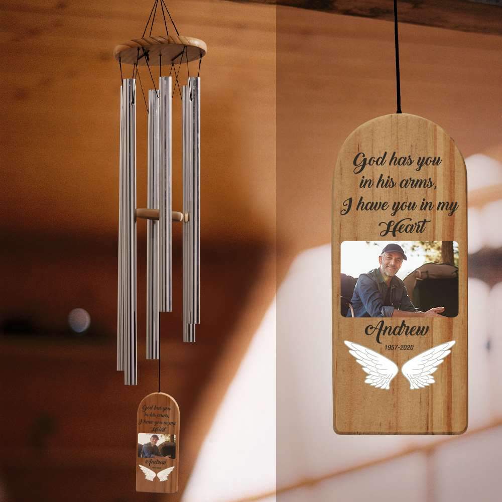 Campanillas De Viento De Condolencia Campanillas De Viento Personalizadas Campanillas De Viento A Medida Regalos De Condolencia Personalizados - GiftlabES