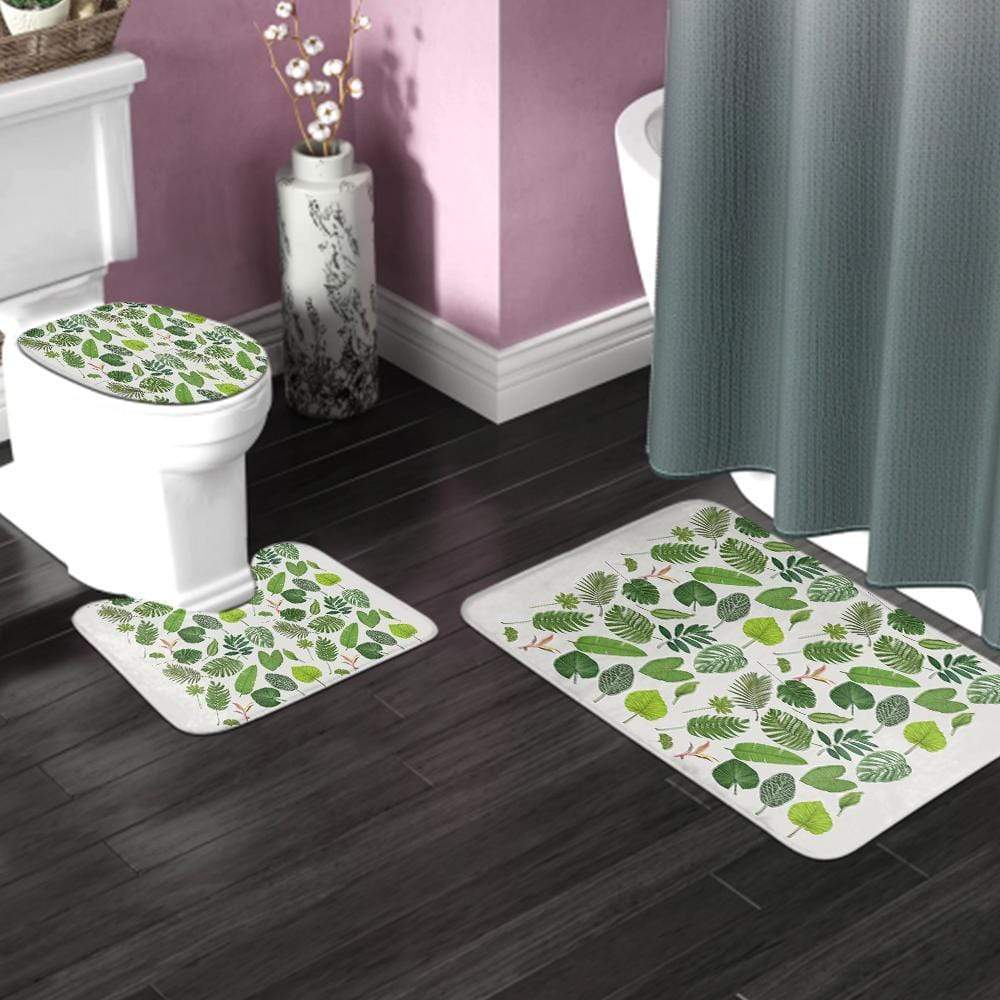 Alfombrilla De Baño De Tres Piezas, Absorbente Y Antideslizante, 24*35 Pulgadas. - GiftlabES