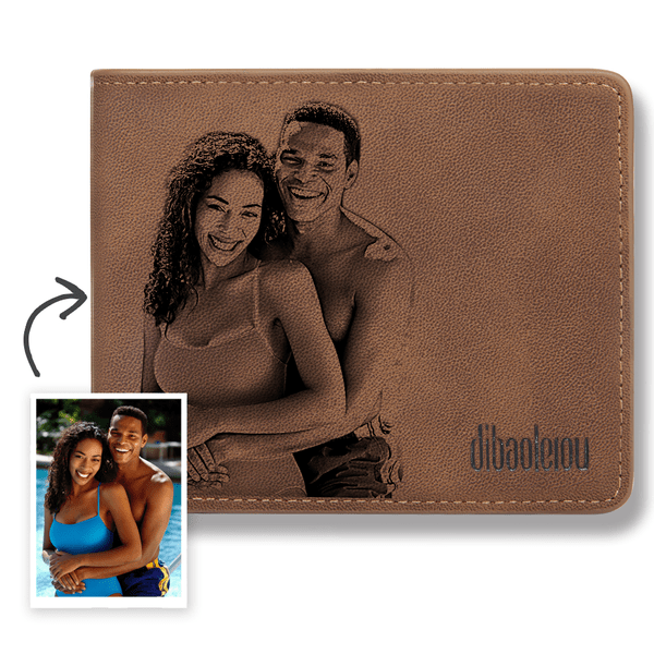 Cartera Para Fotos, Regalo De Cumpleaños, Piel Suave - Plegable - GiftlabES