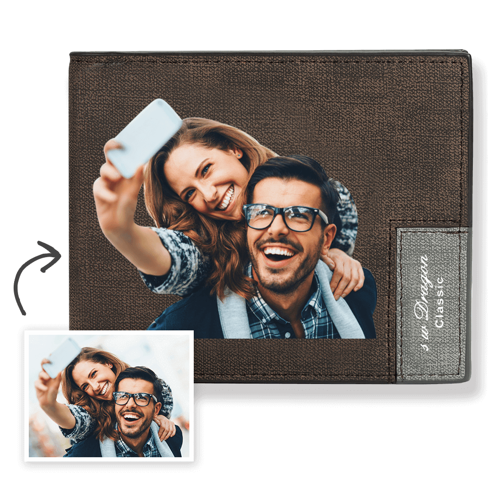 Cartera Fotográfica, Regalo De Aniversario Para Él - GiftlabES