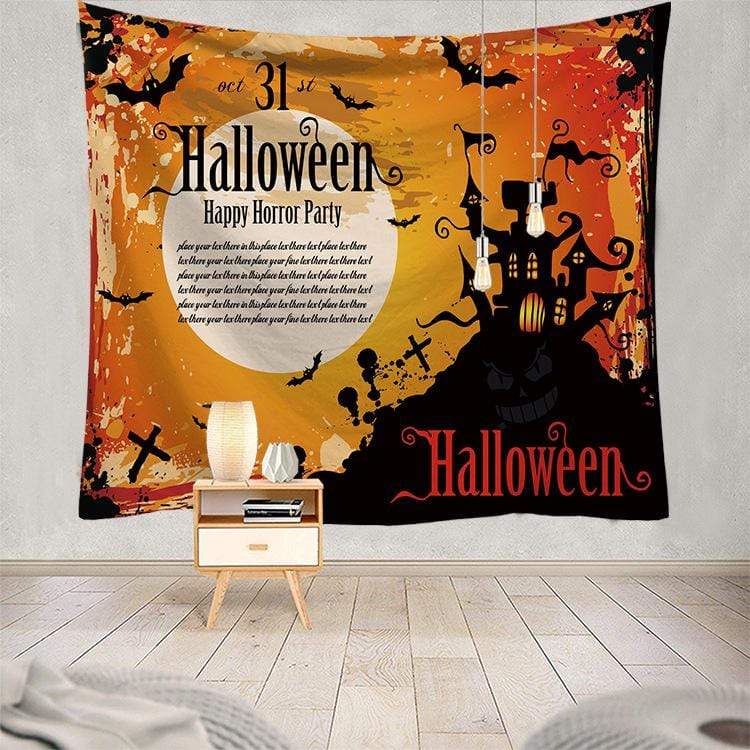Tapiz Decorativo De Pared Para Regalo De Halloween Para Fiestas - GiftlabES