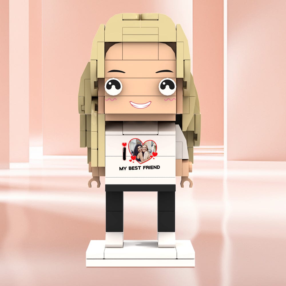 Regalos De San Valentín Figuras De Ladrillo Personalizadas Figuras De Ladrillo Con Foto Y Texto Personalizados Mis Mejores Figuras De Ladrillo Xxx - GiftlabES