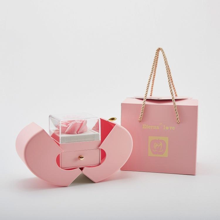 Caja De Joyería Apple Rose - Rosa - GiftlabES