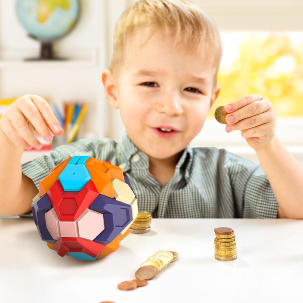 Hucha De Juguete Con Forma De Cerdito, Regalo De Navidad Para Niños, Juguetes Para Armar. - GiftlabES