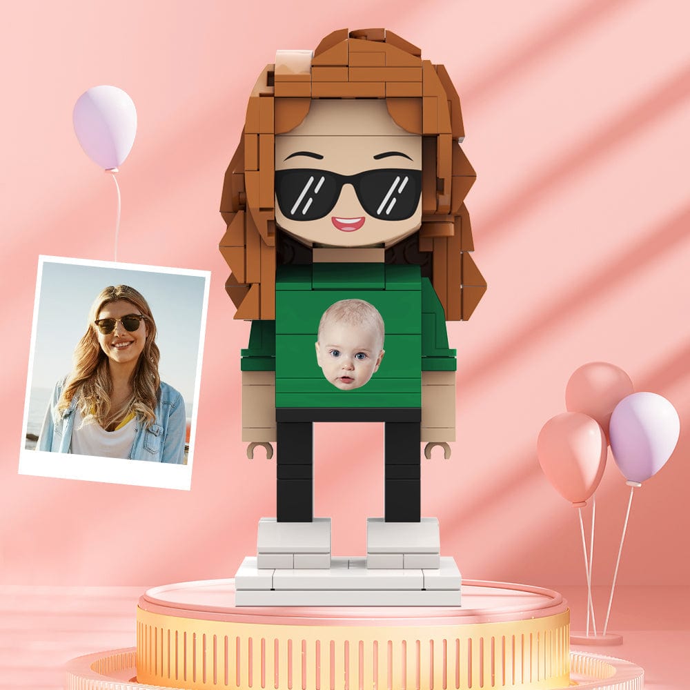 Regalos Para El Día De San Valentín: Figuras De Ladrillo Personalizadas Con Rostro Y Texto. - GiftlabES