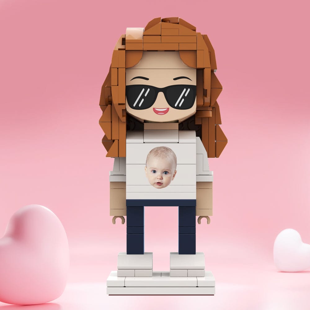 Regalos Para El Día De San Valentín: Figuras De Ladrillo Personalizadas Con Rostro Y Texto. - GiftlabES