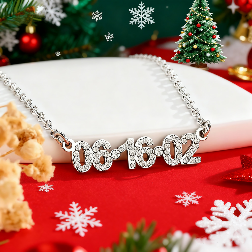 Regali Di Natale Braccialetto Con Data Personalizzata Braccialetto Con Data Di Anniversario Personalizzato Per Lei Braccialetto Minimalista Con Data Incisa Regali Di San Valentino Per Fidanzate - GiftlabIT