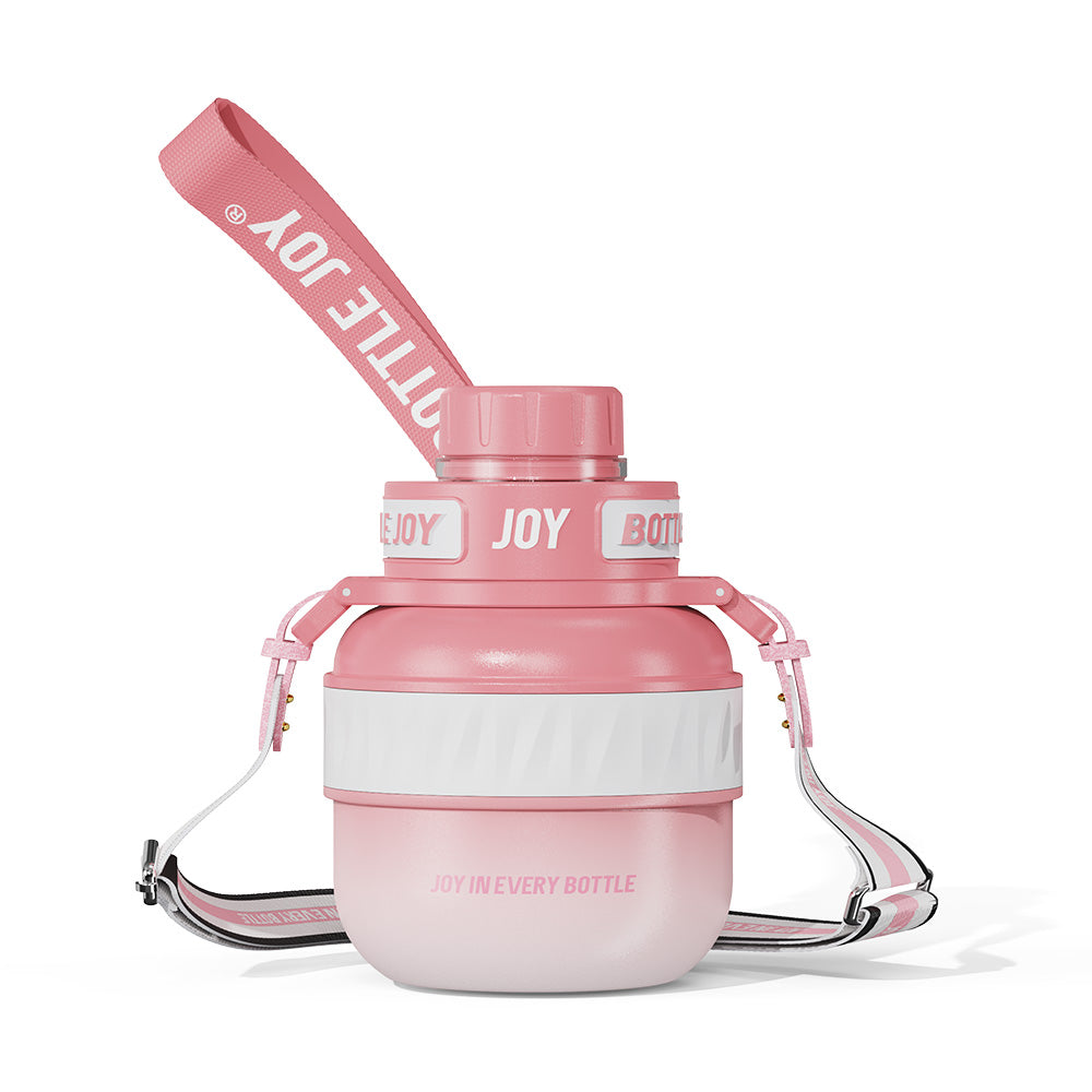 Borraccia BabyJoy in acciaio inossidabile da 500 ml - Bottiglia termica con confezione regalo | Gioia in bottiglia - GiftlabIT