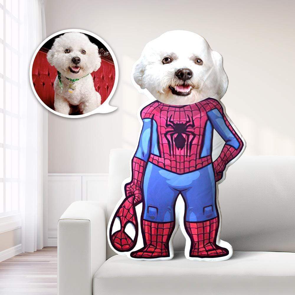 Cuscino Con Foto Di Spiderman Cuscino Per Il Viso Del Ragazzo Cuscino Personalizzato Cuscino Personalizzato - GiftlabIT