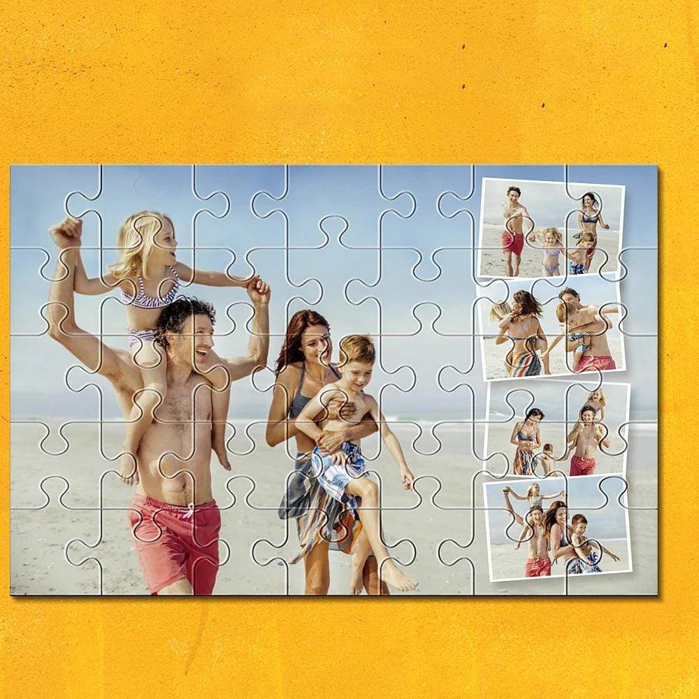 Puzzle Fotografico, Regalo Per La Famiglia, Regalo Con Foto (da 35 A 1000 Pezzi) - GiftlabIT