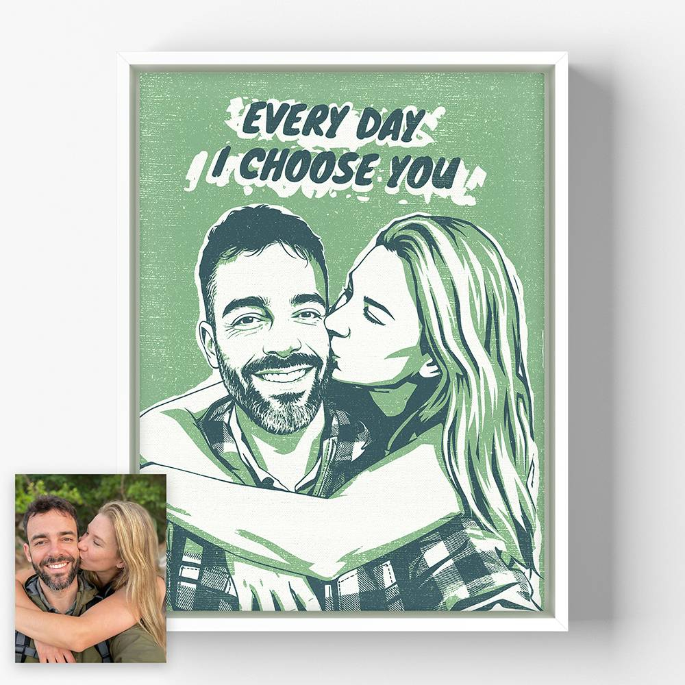Pop Your Memories - Tela Personalizzata In Stile Pop Art - GiftlabIT