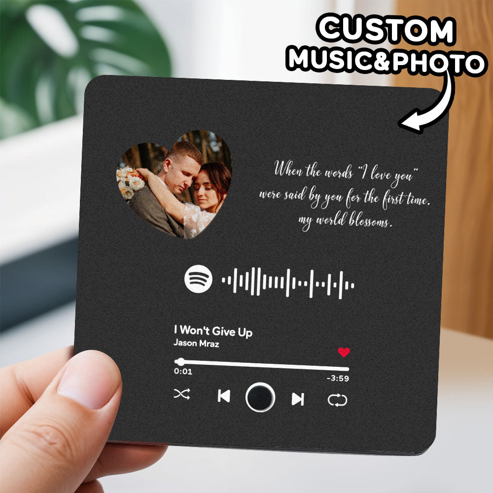 Magnete Da Frigo Spotify Personalizzato: Il Magnete Musicale Da Frigo Può Riprodurre Brani E Cambiare File Musicali. - GiftlabIT