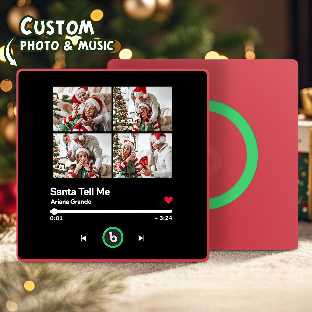 Magnete Da Frigo Personalizzato Con Musica E Foto, Fridgebeats Pro Supporta La Connettività Bluetooth. - GiftlabIT
