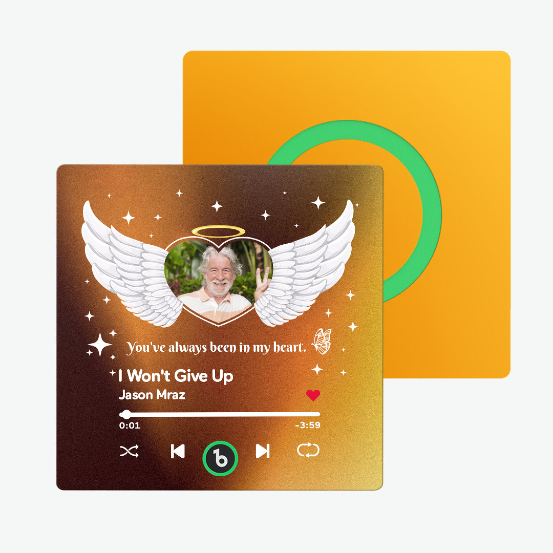 Magnete Da Frigo Personalizzato Con Musica E Foto. Fridgebeats Pro Supporta La Connettività Bluetooth. - GiftlabIT