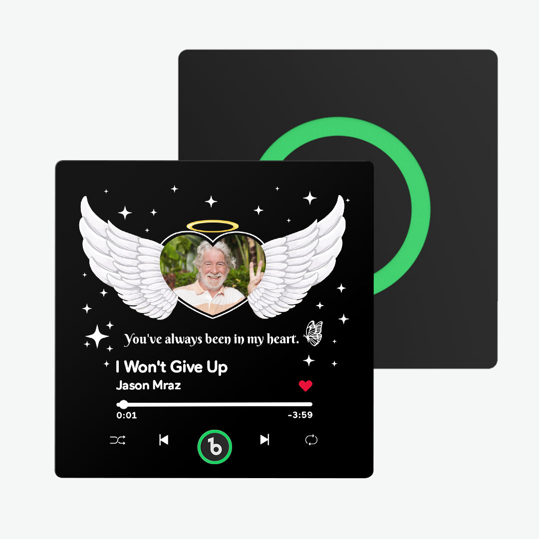 Magnete Da Frigo Personalizzato Con Musica E Foto. Fridgebeats Pro Supporta La Connettività Bluetooth. - GiftlabIT