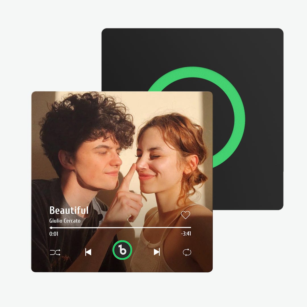 Magnete Da Frigo Musicale Personalizzato, Nuovo Aggiornamento 4.0, Foto Colorata, Album, Magnete Da Frigo, Adesivo Fotografico Da Parete Musicale Che Può Essere Riprodotto - GiftlabIT