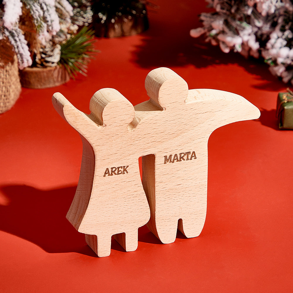 Regali Di San Valentino: Puzzle In Legno Personalizzato Per La Famiglia, Decorazioni Con Nome Personalizzato, Regali Per Ogni Occasione. - GiftlabIT