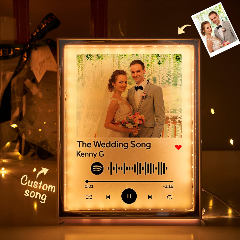 Regali Di Nozze Targa Con Canzone Codice Musicale Personalizzato Luce Notturna Specchio Musicale Regali Per La Casa Regali Di Compleanno Per Lei - GiftlabIT